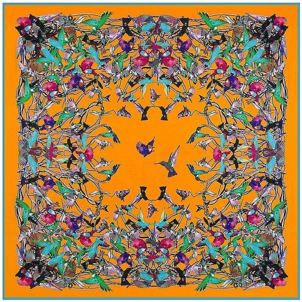 scarves women square thummingbird flying type twill weave 130*130cm silk large scarf assel lady fashion female accessories, Blue;gray
scarves women square thummingbird flying type twill weave 130*130cm silk large scarf assel lady fashion female accessories, Blue;gray