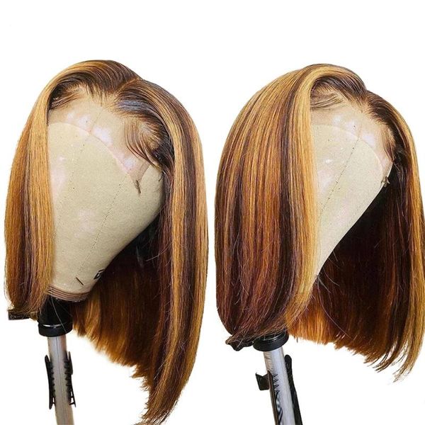 lace wigs 13x4 highlight front wig bone straight human hair honey blonde brown 150% ombre bob 4x4 closure, Black;brown
lace wigs 13x4 highlight front wig bone straight human hair honey blonde brown 150% ombre bob 4x4 closure, Black;brown