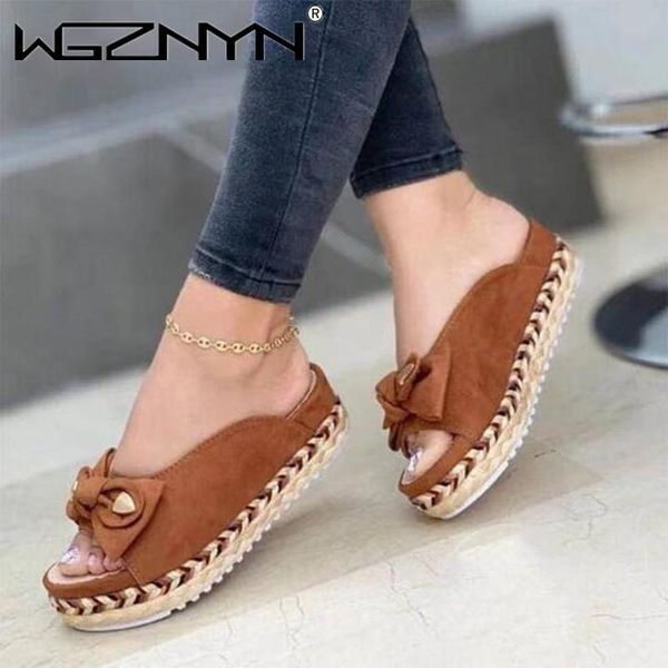 slippers women bowknot 2021 summer casual beach muffin slip on platform ladies sandals dress party peep toe female, Black
slippers women bowknot 2021 summer casual beach muffin slip on platform ladies sandals dress party peep toe female, Black