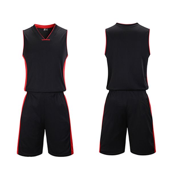 01customized basketball suit for boys and girls competition team uniform children basketball suit factory wholesale, Black;red
01customized basketball suit for boys and girls competition team uniform children basketball suit factory wholesale, Black;red