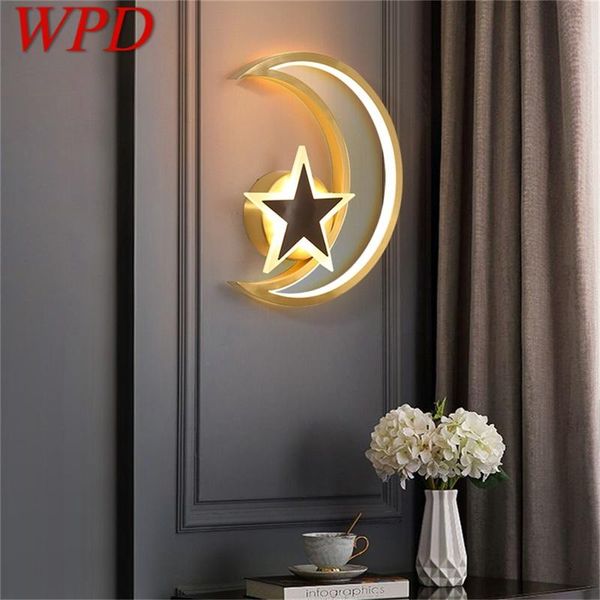 wall lamp wpd nordic lights brass sconces contemporary creative moon star led indoor for home
wall lamp wpd nordic lights brass sconces contemporary creative moon star led indoor for home