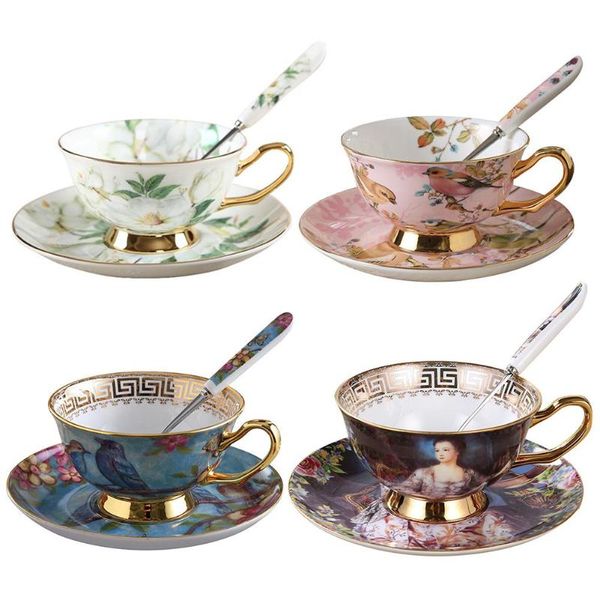 cups & saucers european style bone porcelain coffee cup set vintage ceramic afternoon tea saucer spoon luxury gift for cafe shop home
cups & saucers european style bone porcelain coffee cup set vintage ceramic afternoon tea saucer spoon luxury gift for cafe shop home