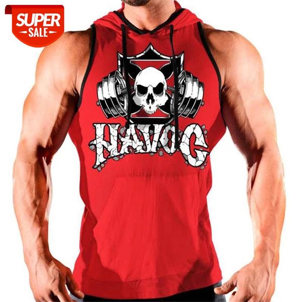 2019men bodybuilding tank stitching breathable fitness workout sleeveless sweatshirt cotton hooded vest male casual clothing #hw3r, Black
2019men bodybuilding tank stitching breathable fitness workout sleeveless sweatshirt cotton hooded vest male casual clothing #hw3r, Black