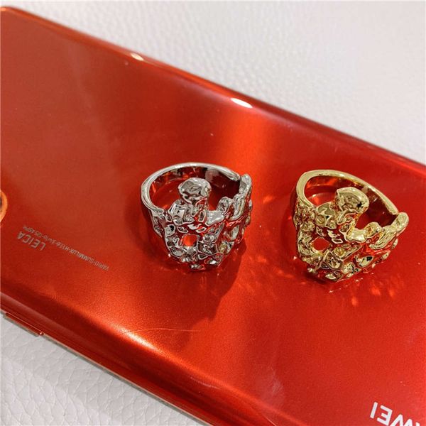 hbp fashion net red tide people metal cold wind lava exaggeration concave convex couple index finger ring, Silver
hbp fashion net red tide people metal cold wind lava exaggeration concave convex couple index finger ring, Silver