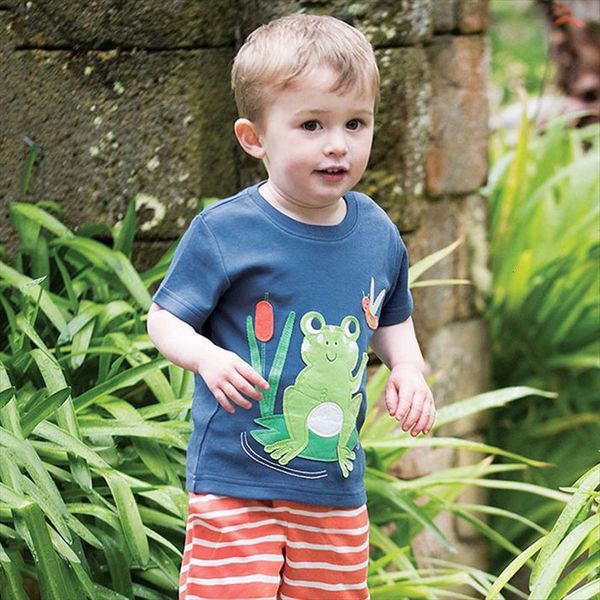 boys t shirts animal applique baby clothes for kids frog dragonfly pattern children tees clothing, Blue
boys t shirts animal applique baby clothes for kids frog dragonfly pattern children tees clothing, Blue