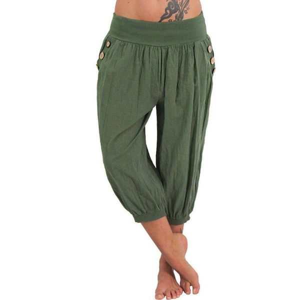 women's pants & capris boho elastic waist calf-length wide leg summer harem baggy women camo calca feminina spodnie, Black;white
women's pants & capris boho elastic waist calf-length wide leg summer harem baggy women camo calca feminina spodnie, Black;white