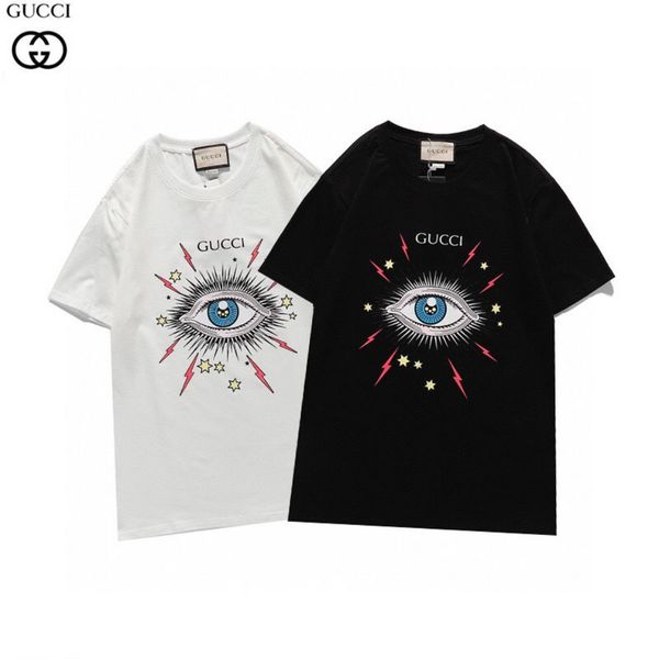 women's t-shirt retro street gothic t-shirt harajuku black women's short sleeve print eyes women, White
women's t-shirt retro street gothic t-shirt harajuku black women's short sleeve print eyes women, White
