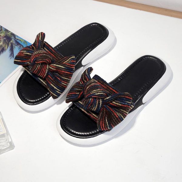 slippers women beach outside dress bow designers casual flat sandals brand fashion woman shoes summer red open toe slides, Black
slippers women beach outside dress bow designers casual flat sandals brand fashion woman shoes summer red open toe slides, Black