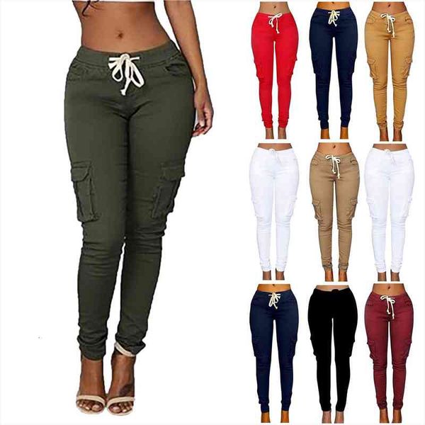 women fashion casual trousers high waist elastic joggers lace-up solid color sweatpants sport fitness trousers, Black;white
women fashion casual trousers high waist elastic joggers lace-up solid color sweatpants sport fitness trousers, Black;white