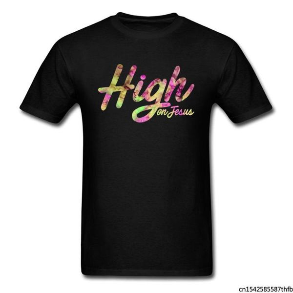 men's t-shirts streetwear high on jesus tshirt letter design men black t shirt vaporwave tees, White;black
men's t-shirts streetwear high on jesus tshirt letter design men black t shirt vaporwave tees, White;black