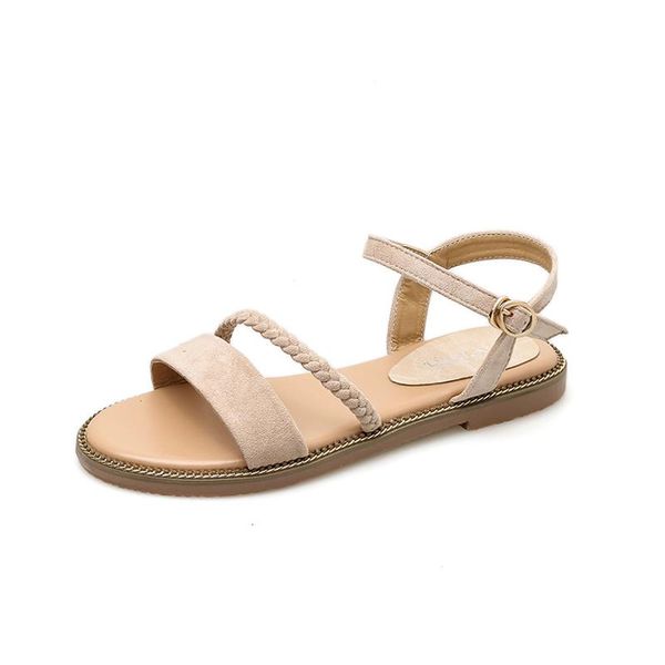 sandals 2021 summer shoes gladiator woman casual flock ankle strap slingback ladies flat designer espadrilles sandalias, Black
sandals 2021 summer shoes gladiator woman casual flock ankle strap slingback ladies flat designer espadrilles sandalias, Black
