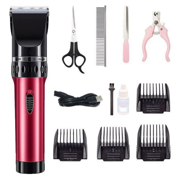 dog clippers low noise pet clippers rechargeable trimmer cordless pet grooming tool professional comb guides scissors 28gf
dog clippers low noise pet clippers rechargeable trimmer cordless pet grooming tool professional comb guides scissors 28gf
