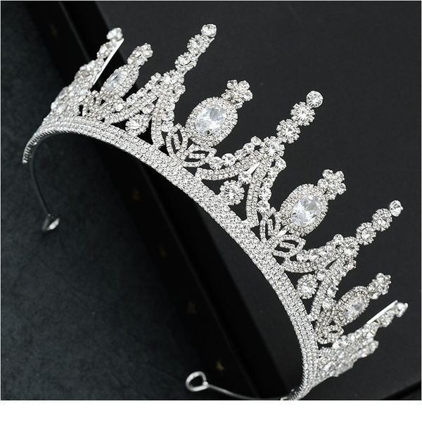 zirconia and rhinestone queen bridal tiara crowns head jewelry women wedding bride tiara headpiece hair jewelry acc jllojl, Silver
zirconia and rhinestone queen bridal tiara crowns head jewelry women wedding bride tiara headpiece hair jewelry acc jllojl, Silver