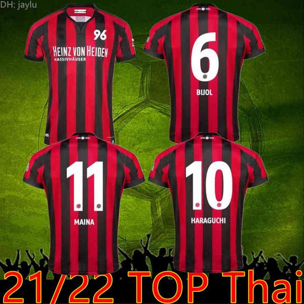 hannover 21/22 soccer jerseys 125th anniversary special 96 jersey 2021 2022 home away maina bijol haraguchi ducksch schindler men football s, Black
hannover 21/22 soccer jerseys 125th anniversary special 96 jersey 2021 2022 home away maina bijol haraguchi ducksch schindler men football s, Black