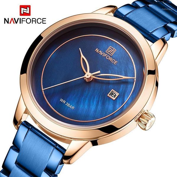 wristwatches luxury women watches naviforce brand clock steel quartz wristwatch fashion ladies wrist watch relogio feminino, Slivery;brown
wristwatches luxury women watches naviforce brand clock steel quartz wristwatch fashion ladies wrist watch relogio feminino, Slivery;brown
