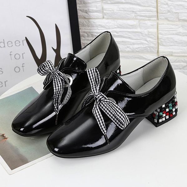 new fashion woman pumps round toe crystal high heel ladies shoes square high heel woman pumps heels, Black
new fashion woman pumps round toe crystal high heel ladies shoes square high heel woman pumps heels, Black