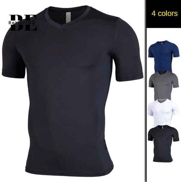 running jerseys 2021 fitness wear men's elastic quick-dry tights training breathable v-neck casual sportswear short sleeve t-shirt summ, Black;blue
running jerseys 2021 fitness wear men's elastic quick-dry tights training breathable v-neck casual sportswear short sleeve t-shirt summ, Black;blue