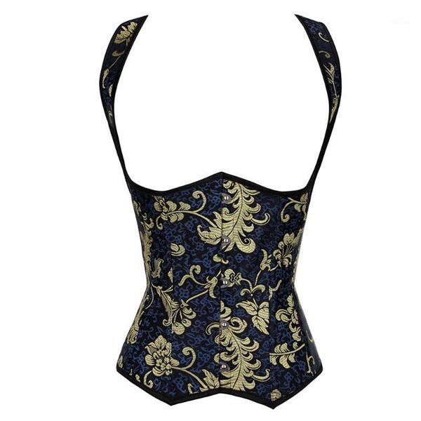 bustiers & corsets full spiral steel boned waist training shoulder straps brocade corset underbust posture corrector shapewear women vest bu, Black;white
bustiers & corsets full spiral steel boned waist training shoulder straps brocade corset underbust posture corrector shapewear women vest bu, Black;white