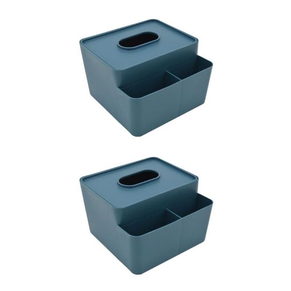 tissue boxes & napkins 2 pcs plastic multifunction deskstorage container organizer for home
tissue boxes & napkins 2 pcs plastic multifunction deskstorage container organizer for home
