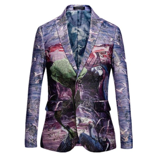new fashion jacquard men business casual suit jacket singer host stage banquet slim suits blazer smart casual jacket plus size, Black;red
new fashion jacquard men business casual suit jacket singer host stage banquet slim suits blazer smart casual jacket plus size, Black;red