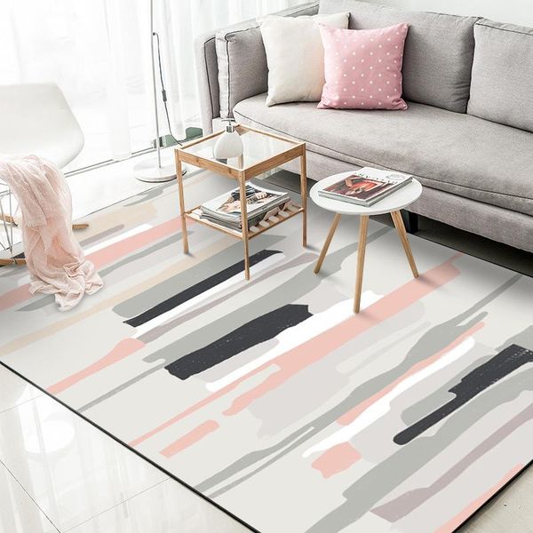 fashion nordic rugs family carpet living room table mat pink gray abstract watercolor geometric blanket modern bedside mats
fashion nordic rugs family carpet living room table mat pink gray abstract watercolor geometric blanket modern bedside mats