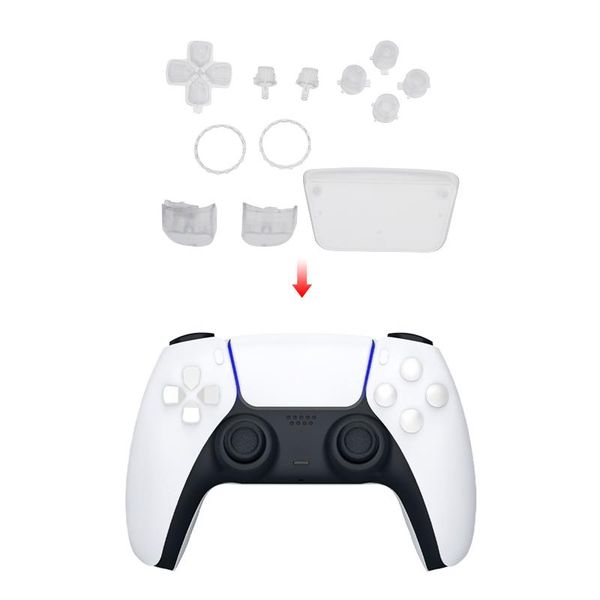game controllers & joysticks handle replacement key controller button transparent for ps5 accessories
game controllers & joysticks handle replacement key controller button transparent for ps5 accessories