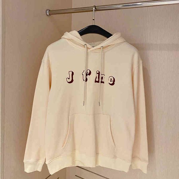 arc de ce + autumn winter exclusive chest flocking letter hooded sweater men's and women's casual loose top, Black
arc de ce + autumn winter exclusive chest flocking letter hooded sweater men's and women's casual loose top, Black