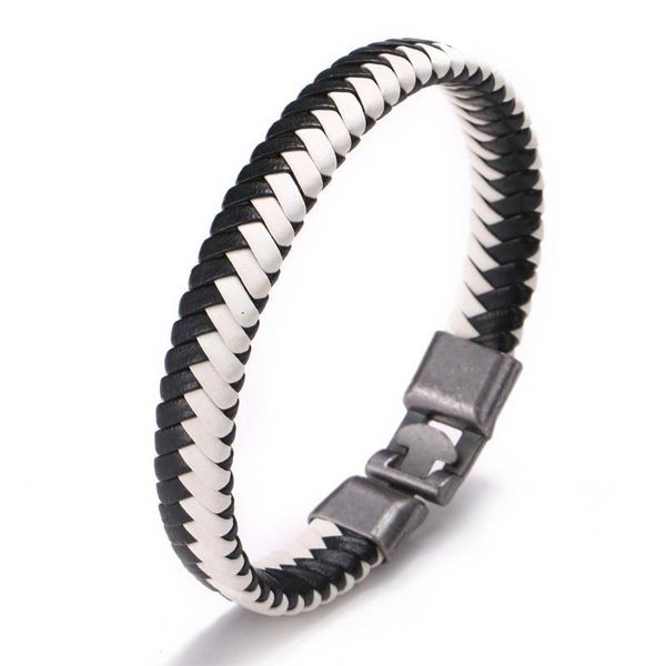 punk men wrist red stainless steel braided leather rope bracelet black braceletstrendy street men jewelry, Golden;silver
punk men wrist red stainless steel braided leather rope bracelet black braceletstrendy street men jewelry, Golden;silver