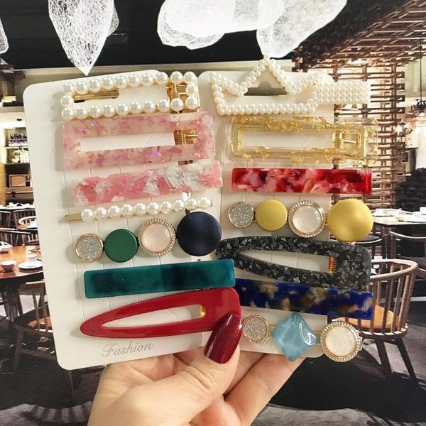 hair accessories korean fashion acrylic barrette for women vintage geometric bb hairpins clips set simulated pearl girl hairgrip
hair accessories korean fashion acrylic barrette for women vintage geometric bb hairpins clips set simulated pearl girl hairgrip