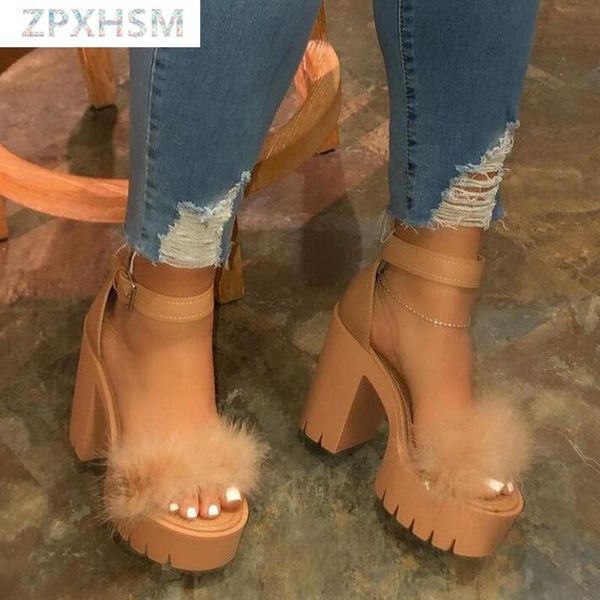 sandals dropship summer women fur rubber high heel platform outdoor leisure buckle slippers beach ladies banquet 479, Black
sandals dropship summer women fur rubber high heel platform outdoor leisure buckle slippers beach ladies banquet 479, Black