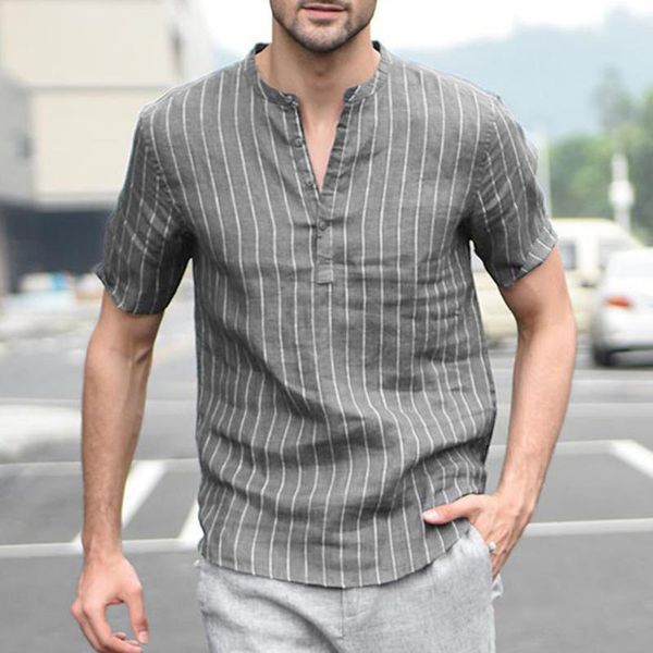 stripe mens casual shirt 2021 summer cotton harajuku streetwear short sleeve chemise fashion breathable brand shirts camisa, White;black 
stripe mens casual shirt 2021 summer cotton harajuku streetwear short sleeve chemise fashion breathable brand shirts camisa, White;black