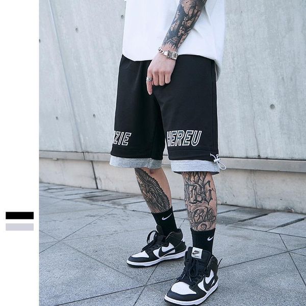 men's shorts 2021 nian summer style fashion loose printed lettered short cotton teenager solid color street mixed colors kni, White;black
men's shorts 2021 nian summer style fashion loose printed lettered short cotton teenager solid color street mixed colors kni, White;black