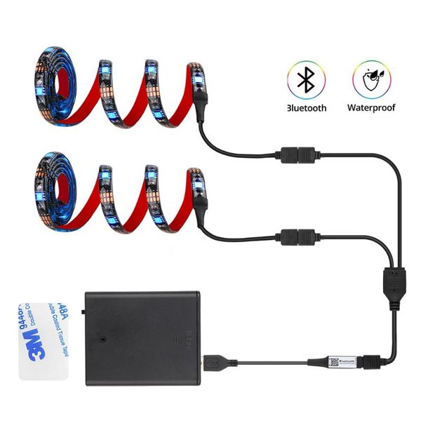 coolo dc 5v usb led strip waterproof rgb led light 1m / 2m / 2 x 50cm app bluetooth control for tv, skateboard, bicycle
coolo dc 5v usb led strip waterproof rgb led light 1m / 2m / 2 x 50cm app bluetooth control for tv, skateboard, bicycle