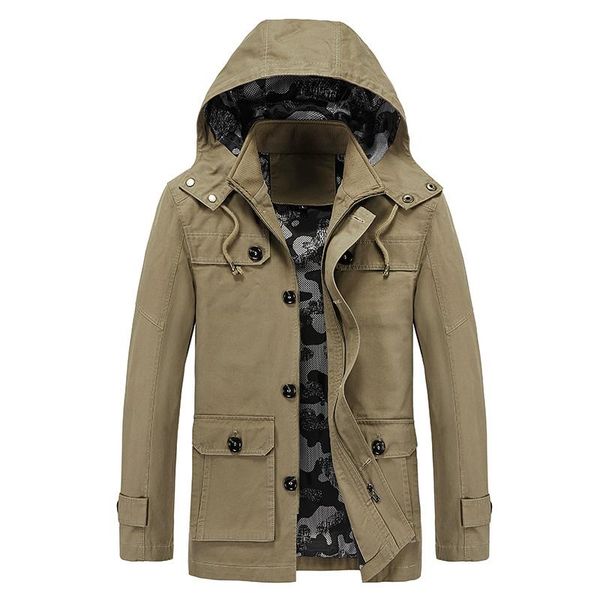 men's jackets men jacket workwear plus size coat cotton washed multi-pocket water wash youth casual trench slim fit clothes, Black;brown
men's jackets men jacket workwear plus size coat cotton washed multi-pocket water wash youth casual trench slim fit clothes, Black;brown