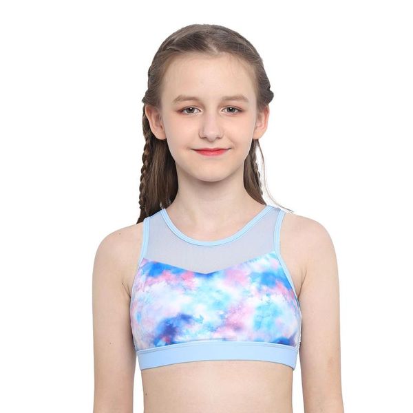 girl sport bra tie dye sleeveless workout casual tank tee children gym t-shirt back hollow out cropped sports vest underwear, White;black
girl sport bra tie dye sleeveless workout casual tank tee children gym t-shirt back hollow out cropped sports vest underwear, White;black