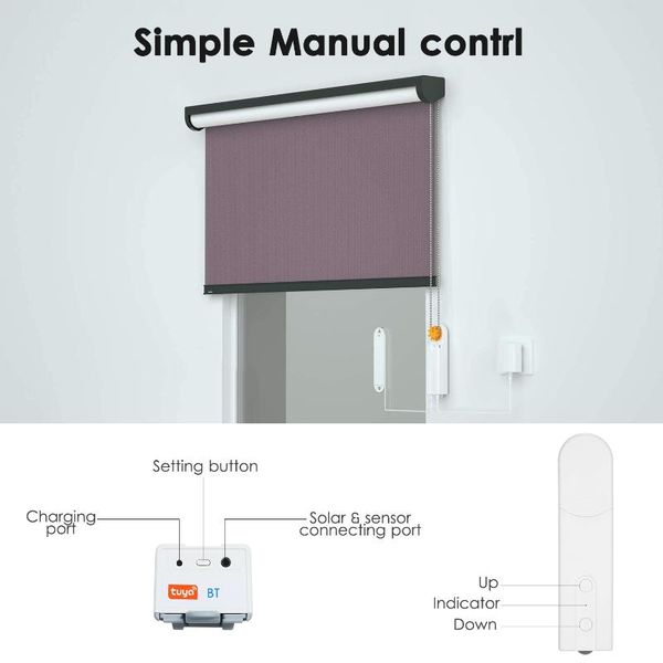 smart home control diy motorized chain roller shade solar powered bt blinds drive motor tuya wifi voice shutter
smart home control diy motorized chain roller shade solar powered bt blinds drive motor tuya wifi voice shutter