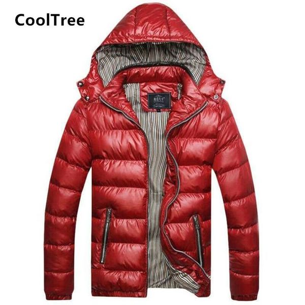 men's down & parkas cooltree men cotton jackets autumn winter windproof thick warm hooded coats male slim solid color padded outerwear, Black
men's down & parkas cooltree men cotton jackets autumn winter windproof thick warm hooded coats male slim solid color padded outerwear, Black