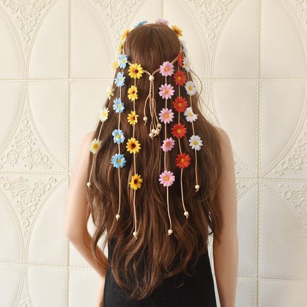 hair clips & barrettes bohemian handmade sunflower headbands rope woven headdress tribal travel holiday wedding party accessories, Golden;silver
hair clips & barrettes bohemian handmade sunflower headbands rope woven headdress tribal travel holiday wedding party accessories, Golden;silver