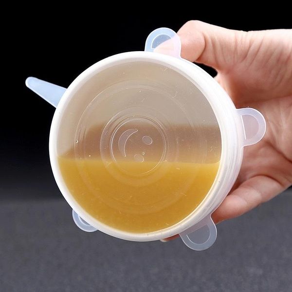 kitchen storage & organization 6pcs silicone stretch lids universal food caps wrap bowl pot lid cover pan cooking accessories
kitchen storage & organization 6pcs silicone stretch lids universal food caps wrap bowl pot lid cover pan cooking accessories