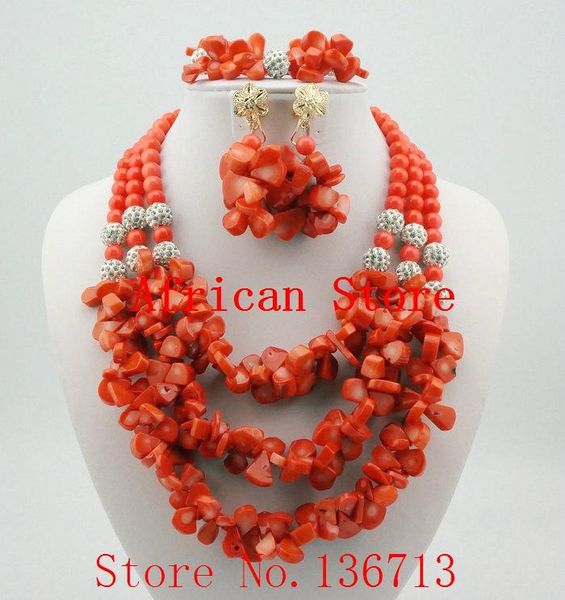 earrings & necklace green african coral beads jewelry sets nigerian wedding bridal set r706, Silver
earrings & necklace green african coral beads jewelry sets nigerian wedding bridal set r706, Silver