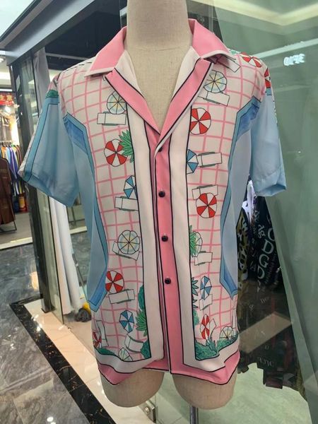 men's casual shirts uk0889 fashion 2021 runway luxury european design party style clothing, White;black
men's casual shirts uk0889 fashion 2021 runway luxury european design party style clothing, White;black