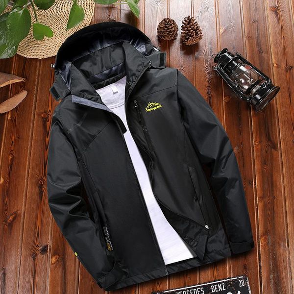 men's wool & blends plus size autumn waterproof jacket men and women outdoor windbreaker hiking camping ski raincoat warm, Black
men's wool & blends plus size autumn waterproof jacket men and women outdoor windbreaker hiking camping ski raincoat warm, Black