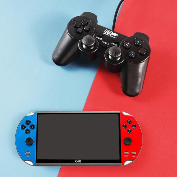 x40 gamepads video game players 7.1 inch lcd portable handheld retro game console video mp4 player tf card for gba / nes 3000
x40 gamepads video game players 7.1 inch lcd portable handheld retro game console video mp4 player tf card for gba / nes 3000
