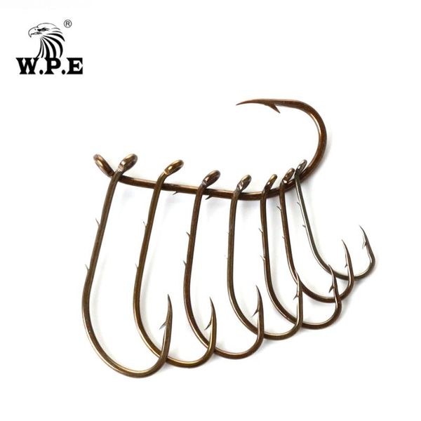 fishing hooks w.p.e brand barbed high carbon steel hook 2packs/set size 1#-4# 1/0#-4/0# fishhooks carp high-carbon
fishing hooks w.p.e brand barbed high carbon steel hook 2packs/set size 1#-4# 1/0#-4/0# fishhooks carp high-carbon