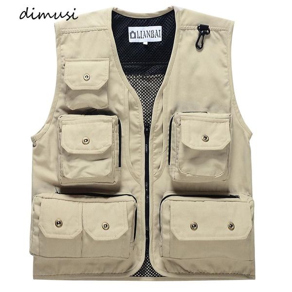 men's vests dimusi summer pographer waistcoat coats casual mesh vest sleeveless jackets man outwear fishing waistcoats clothing, Black;white
men's vests dimusi summer pographer waistcoat coats casual mesh vest sleeveless jackets man outwear fishing waistcoats clothing, Black;white