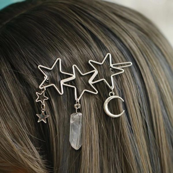 hair clips & barrettes women cute natural crystal moon star alloy clip headwear ornament headband hairpin barrette fashion accessories, Golden;silver
hair clips & barrettes women cute natural crystal moon star alloy clip headwear ornament headband hairpin barrette fashion accessories, Golden;silver