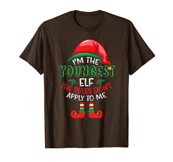 i'm the youngest elf the rules don't apply to me funny x mas t-shirt, White;black
i'm the youngest elf the rules don't apply to me funny x mas t-shirt, White;black