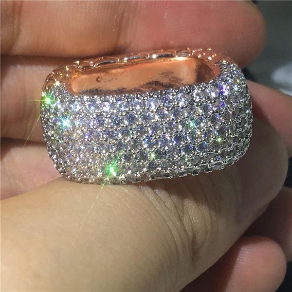 wedding rings vecalon vintage ring 925 sterling silver pave cubic zirconia engagement band for women men fashion jewelry, Slivery;golden
wedding rings vecalon vintage ring 925 sterling silver pave cubic zirconia engagement band for women men fashion jewelry, Slivery;golden