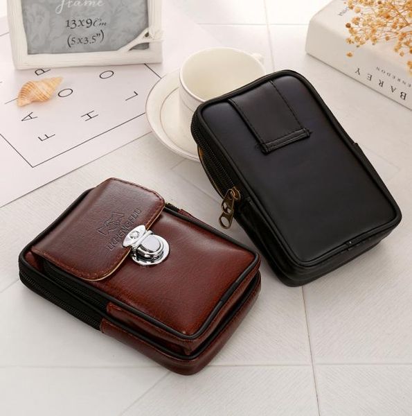 waist bags simple men's pu leather double layer mobile phone running bag single pull high-end
waist bags simple men's pu leather double layer mobile phone running bag single pull high-end