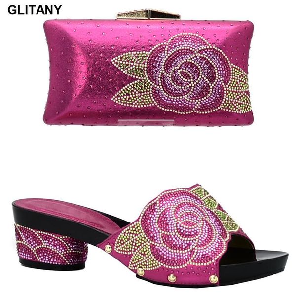 dress shoes arrival italian and bag sets for party in women nigerian wedding decorated with rhinestone, Black
dress shoes arrival italian and bag sets for party in women nigerian wedding decorated with rhinestone, Black